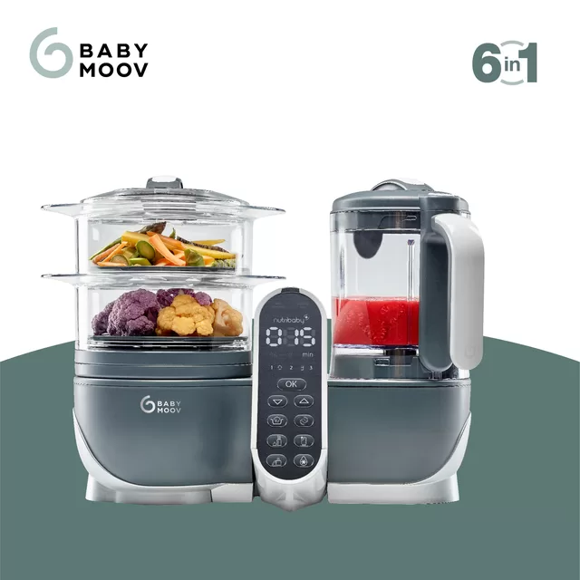 Babymoov trintuvas garintuvas Nutribaby + 6/1 pilkas A001124 &ndash; nuotrauka 2