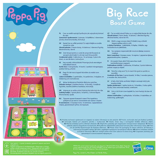 Peppa Pig TREFL Žaidimas &bdquo;Kiaulytė Pepa: didžiosios lenktynės&ldquo; &ndash; nuotrauka 3