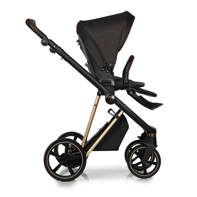 Roan vežimėlis 2/1 iVI Choco/Rose Gold &ndash; nuotrauka 3