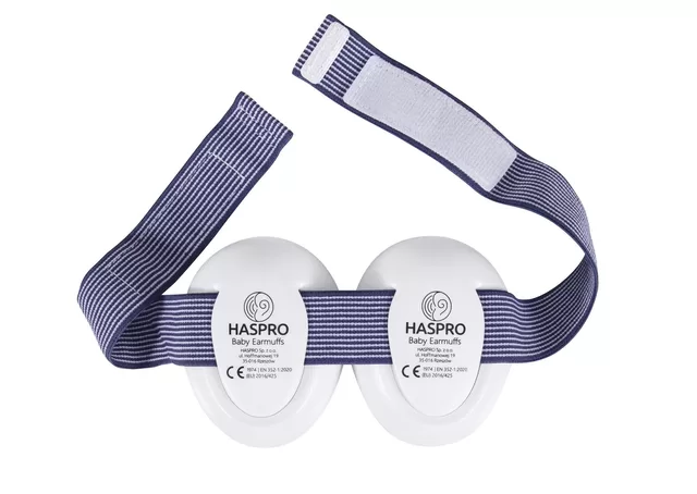 Haspro apsauginės ausinės kūdikiams mėlynos BE05B &ndash; nuotrauka 5