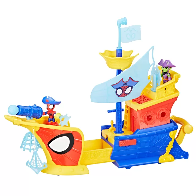SPIDER-MAN SPIDEY AND HIS AMAZING FRIENDS Rinkinys &bdquo;Superherojų laivas&ldquo; &ndash; nuotrauka 4