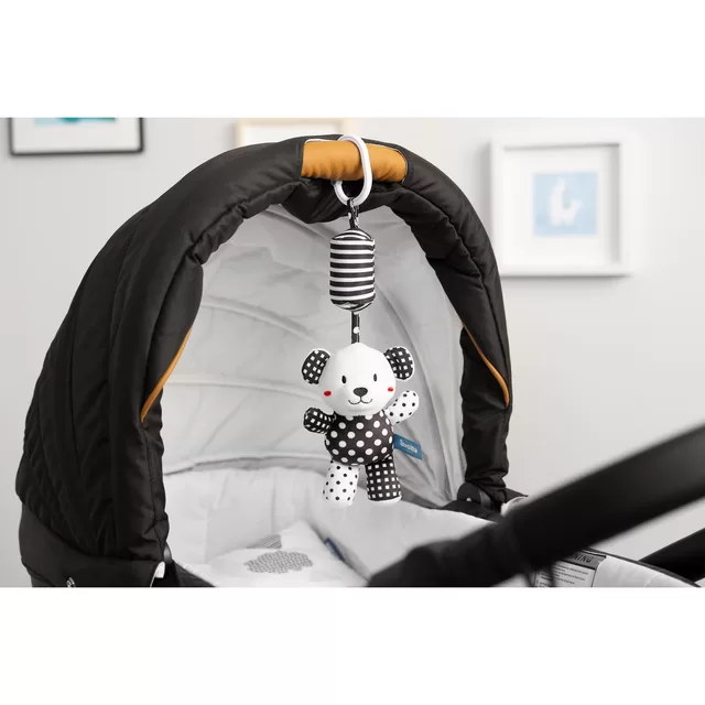 Sensillo vežimėlio pakabukas Black&White, me&scaron;kiukas, 32cm 032 &ndash; nuotrauka 3