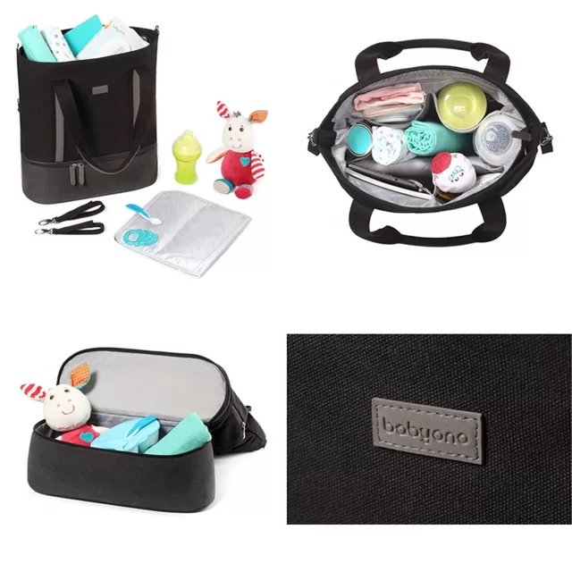 BabyOno mamos rankinė "COMFORT SUPREME" juoda, 1509/01 &ndash; nuotrauka 2