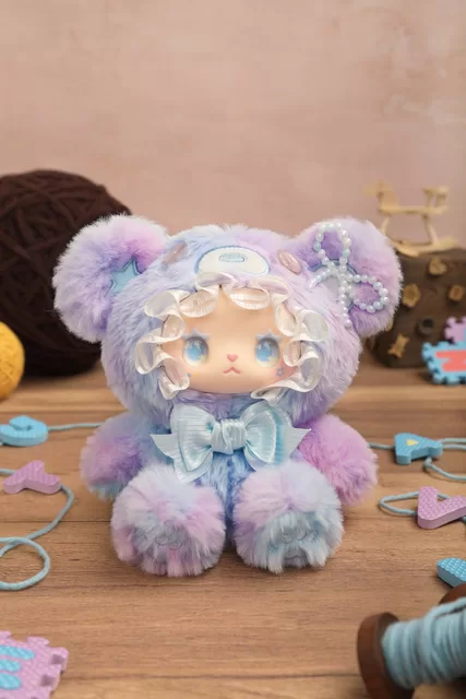 LUCKY EMMA Lovely Emma Pliu&scaron;inis raktų pakabukas-siurprizas - Bear Alliance Series &ndash; nuotrauka 7