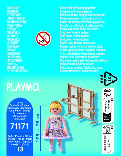 PLAYMOBIL SPECIAL PLUS Balerina 71171 &ndash; nuotrauka 3