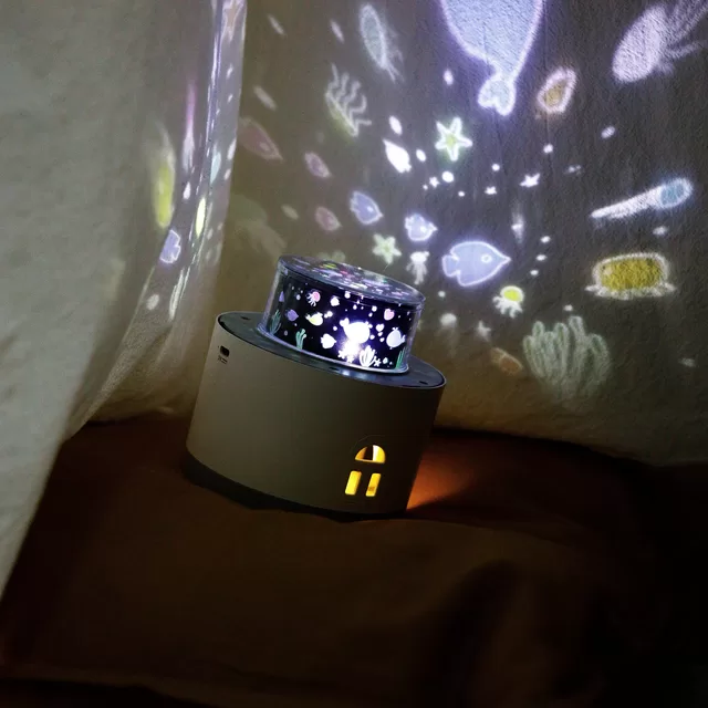 InnoGiO projektorius vaiki&scaron;kas naktinė lemputė GIOstar namukas GIO-176 &ndash; nuotrauka 8