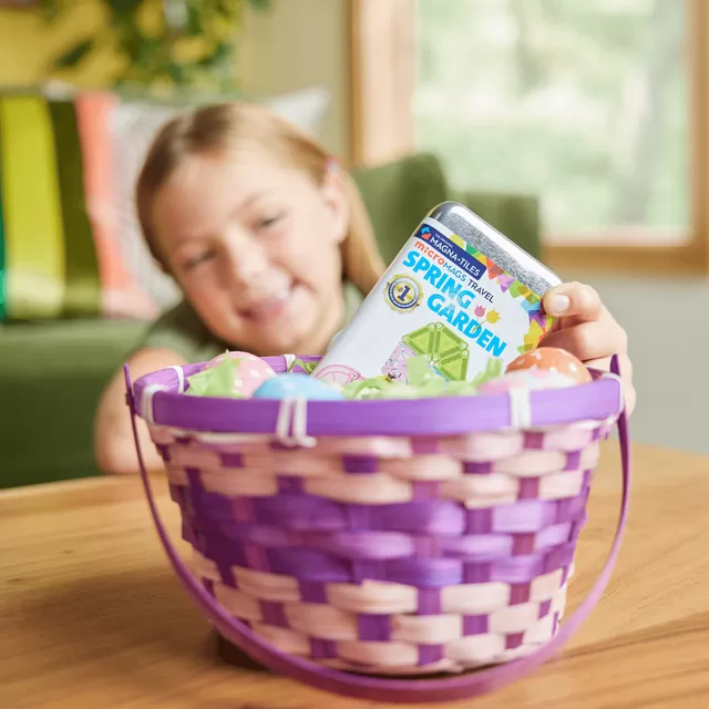 MAGNA-TILES MICROMAGS Kelioninis konstruktorius &bdquo;Spring Garden&ldquo;, 24 det. &ndash; nuotrauka 4