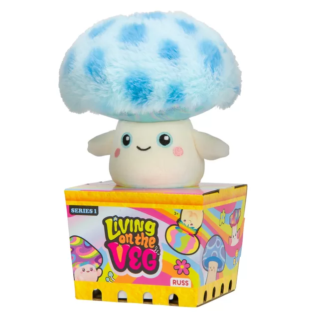LIVING ON THE VEG S1 Pliu&scaron;inis grybas, 15 cm &ndash; nuotrauka 5