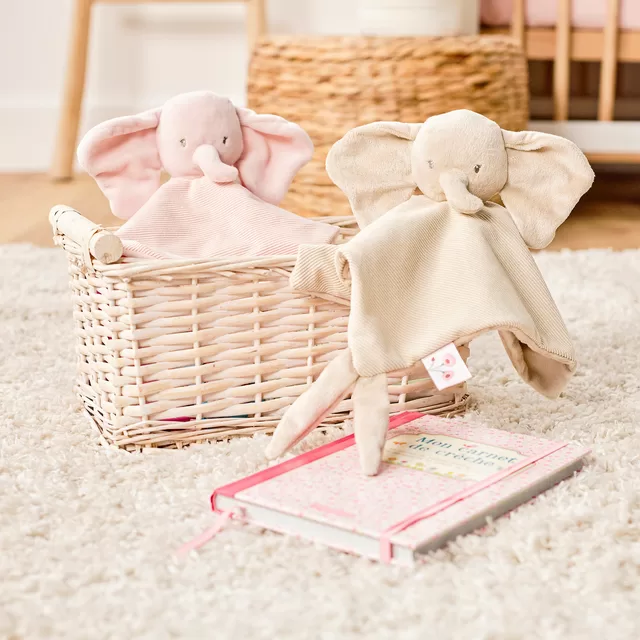 NATTOU Fanfan Doudou elephant pink &ndash; nuotrauka 2
