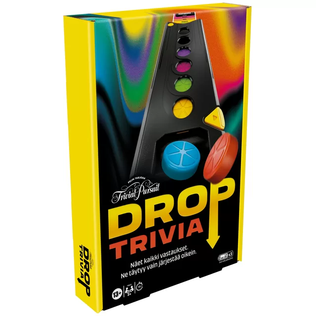 HASBRO GAMING Trivial Pursuit Drop Trivia Game FIN &ndash; nuotrauka 2