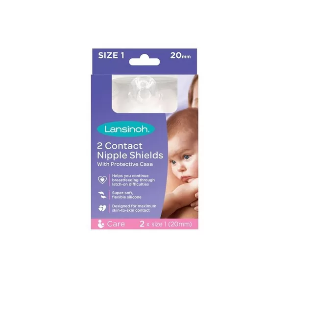 Lansinoh antspeniai 20 mm, 2 vnt &ndash; nuotrauka 2