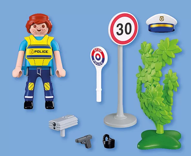 PLAYMOBIL Police officer with speed detector 72029 &ndash; nuotrauka 3