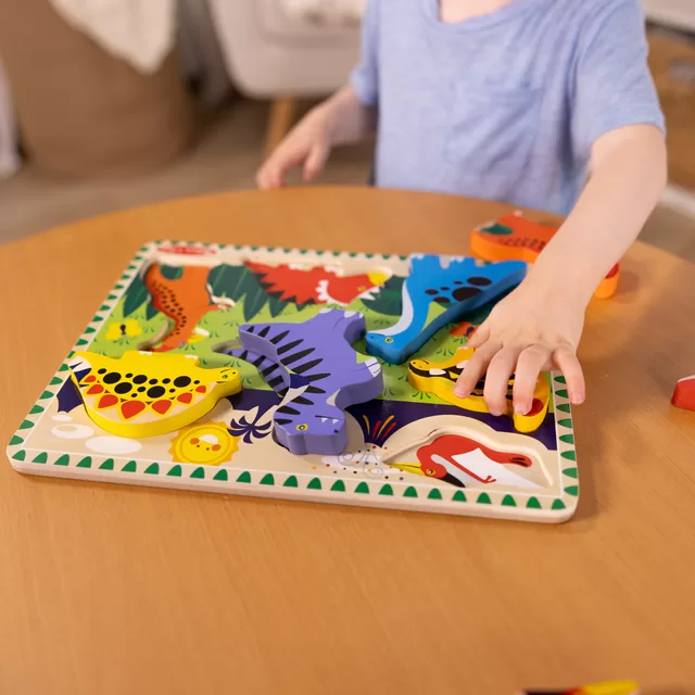 MELISSA & DOUG Dėlionė &bdquo;Dinozaurai&ldquo; &ndash; nuotrauka 2