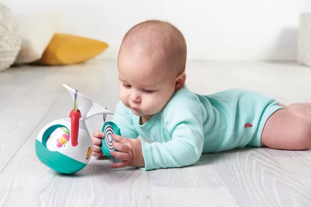 Tiny Love karuselė-interaktyvus žaislas Tummy Time Meadow Days Mobile &ndash; nuotrauka 2