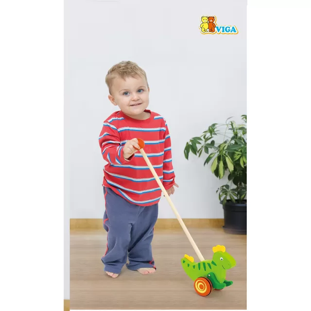 Viga Viga medinis stumdomas dinozauras 18M+ 50963 50963 &ndash; nuotrauka 6