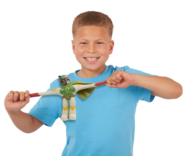 STRETCH STAR WARS Mini figūrėlė Boba Fett 15,5cm &ndash; nuotrauka 5
