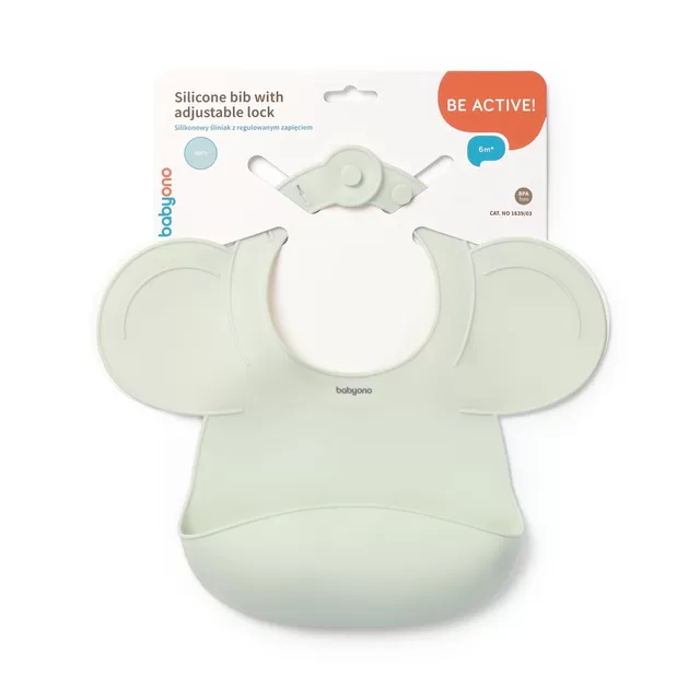 BabyOno seilinukas silikoninis užsegamas žalias 1639/03 &ndash; nuotrauka 2