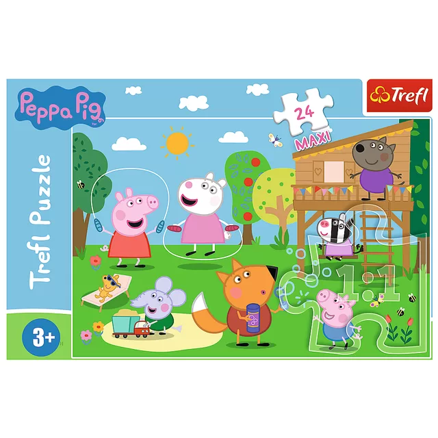 Peppa Pig TREFL dėlionė &bdquo;Kiaulytė Pepa&ldquo;, 24 det. &ndash; nuotrauka 3