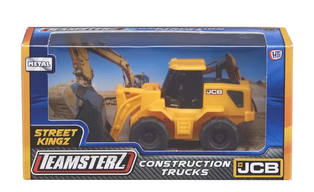 TEAMSTERZ HTI JCB statybinis automobilis, 10 cm &ndash; nuotrauka 12