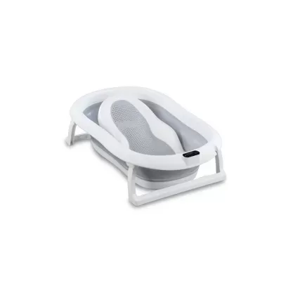 Sulankstoma vonia Bath & Care su termometru ir gultuku, Grey &ndash; nuotrauka 2