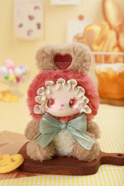 LUCKY EMMA LOVELY EMMA Pliu&scaron;inis raktų pakabukas-siurprizas - Sweet Treat Bunnies &ndash; nuotrauka 7