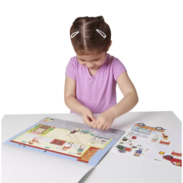 MELISSA & DOUG Reusable Sticker Pad - My Town &ndash; nuotrauka 5