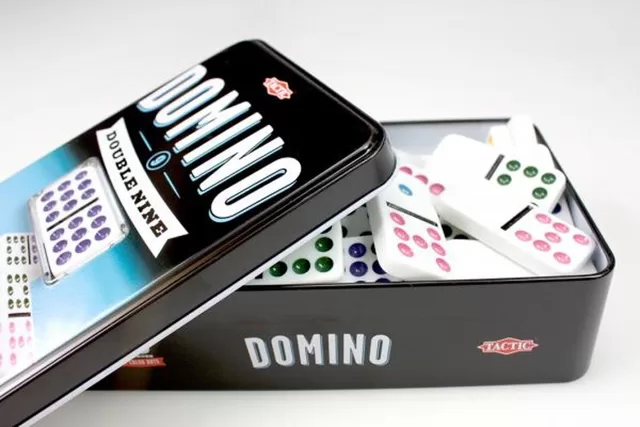 TACTIC Žaidimas &bdquo;Domino Double 9" &ndash; nuotrauka 5