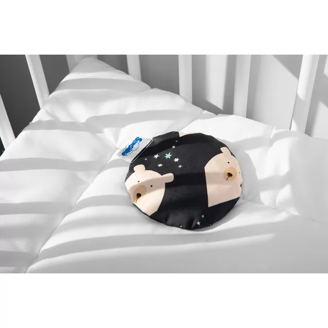 Sensillo vy&scaron;nių kauliukų pagalvėlė juoda, lokys, 15cm 4413 &ndash; nuotrauka 3