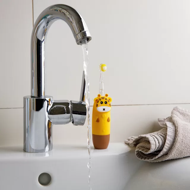 InnoGiO elektrinis dantų &scaron;epetėlis žirafa geltona GIO450-YELLOW &ndash; nuotrauka 5