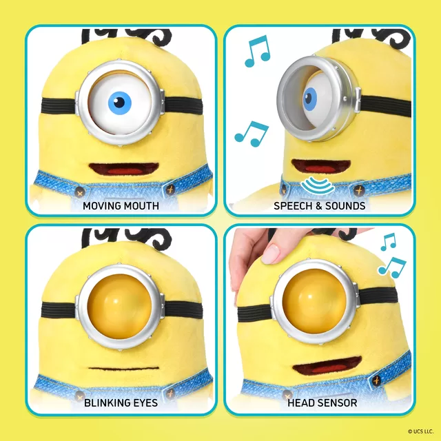 REAL FX MINIONS Palm Puppetronic interaktyvus gyvūnėlis - James &ndash; nuotrauka 3