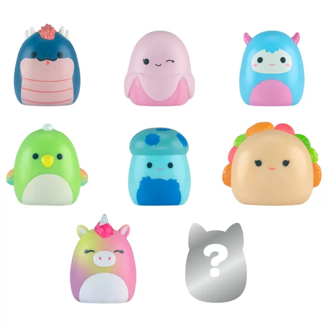 SQUISHMALLOWS SQUISH-A-LONGS Herojai, 8 vnt., 2,5 cm &ndash; nuotrauka 4