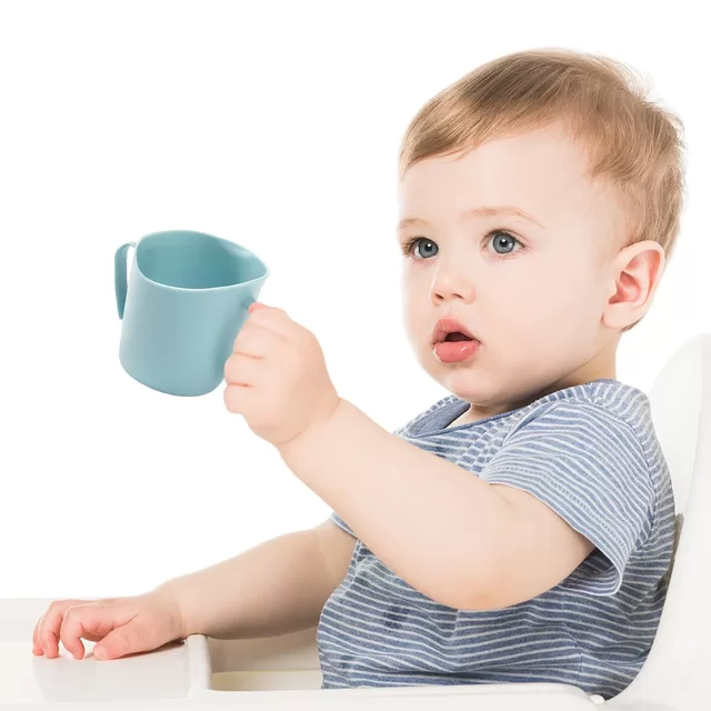BabyOno ergonomi&scaron;kas mokomasis puodelis, žydras, 1463/03 &ndash; nuotrauka 4