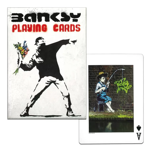 PIATNIK Žaidimo kortos &bdquo;Banksy&ldquo; &ndash; nuotrauka 2