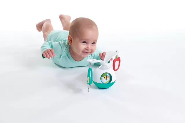 Tiny Love karuselė-interaktyvus žaislas Tummy Time Meadow Days Mobile &ndash; nuotrauka 8