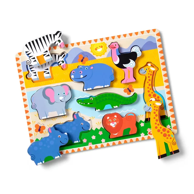 MELISSA & DOUG Dėlionė &bdquo;Safaris&ldquo; &ndash; nuotrauka 2