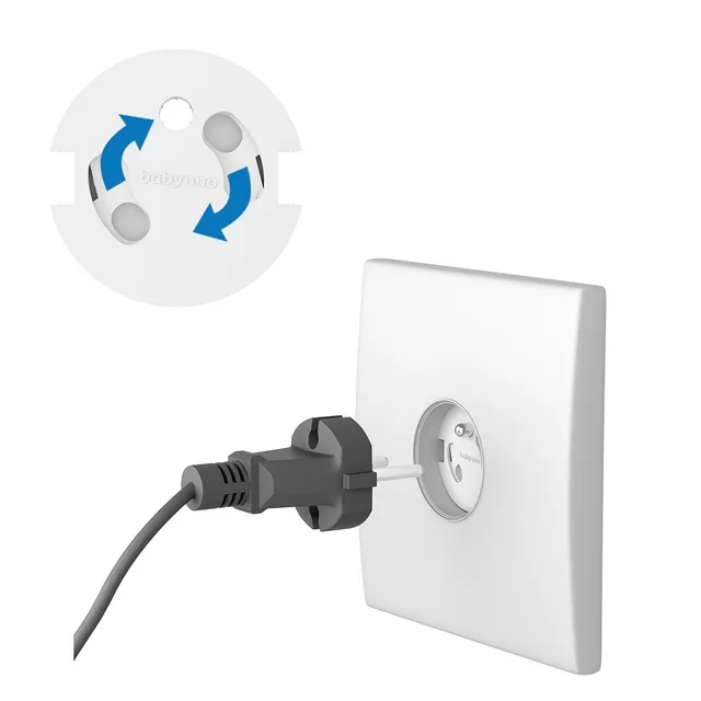 BabyOno apsauga elektros lizdams 6vnt, 962 &ndash; nuotrauka 3