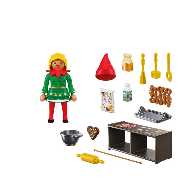 PLAYMOBIL Kalėdų elfas su sausainiais 72152 &ndash; nuotrauka 3