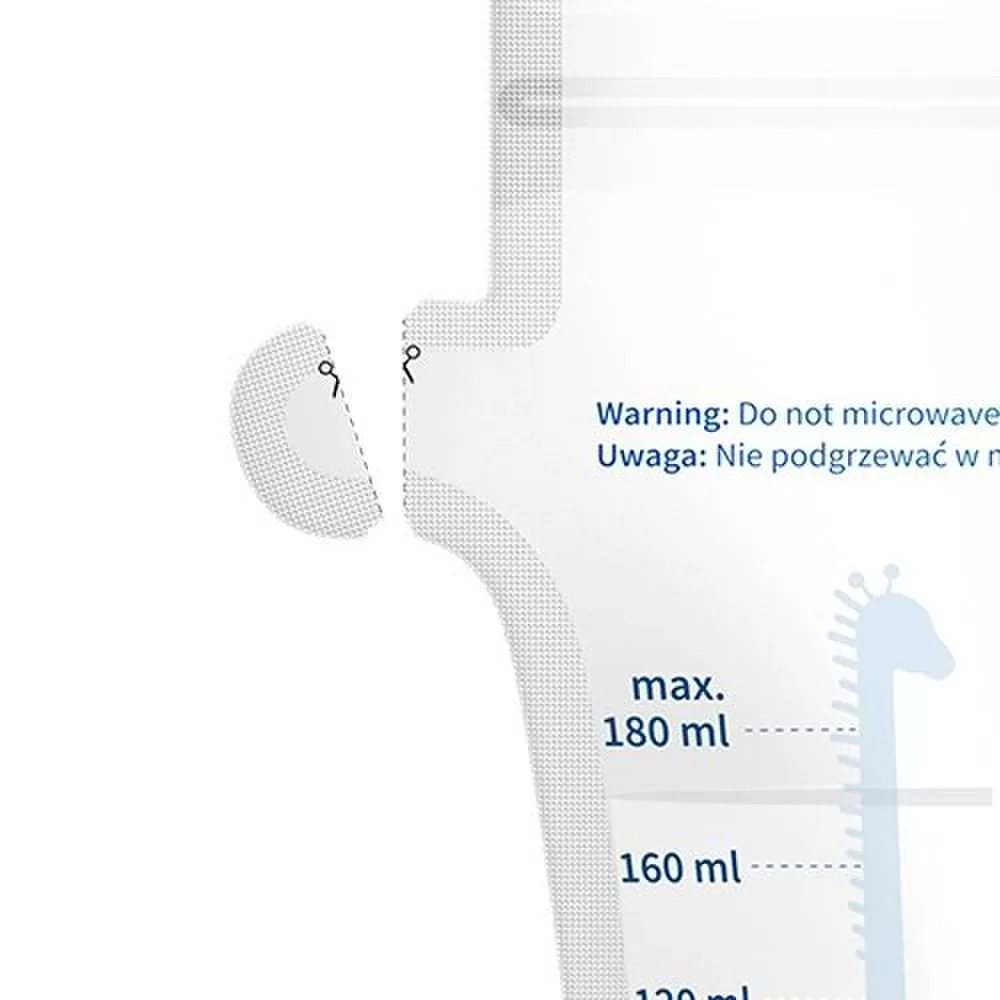 BabyOno mai&scaron;eliai motinos pienui laikyti ir už&scaron;aldyti, 180 ml, 1084 &ndash; nuotrauka 6