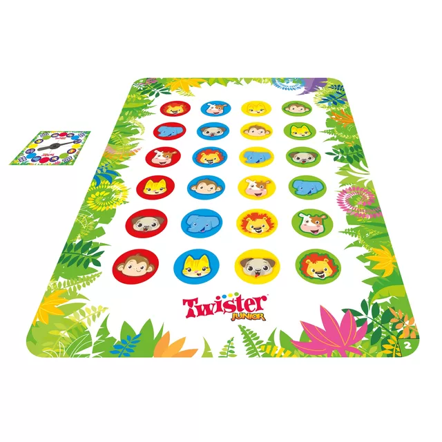 HASBRO GAMING Žaidimas &bdquo;Twister Junior&ldquo;, estų/latvių k. &ndash; nuotrauka 3