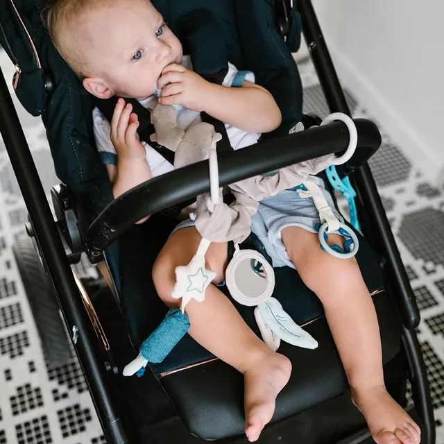 BabyOno žaislas vežimėlio auto kėdutės me&scaron;kėnas 1579 &ndash; nuotrauka 10