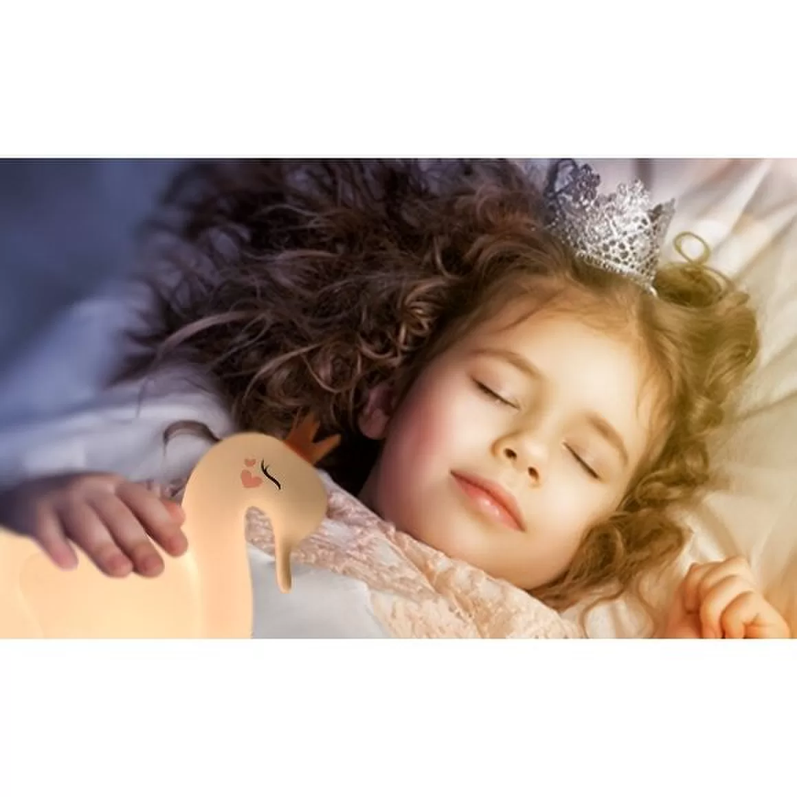 InnoGiO naktinė lempa gulbė GIOprincess GIO-120 &ndash; nuotrauka 4