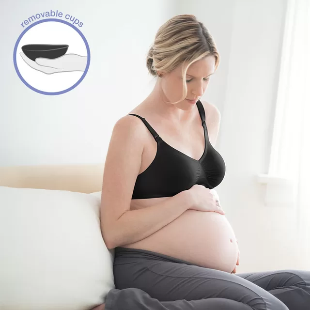 Medela maitinimo liemenėlė Comfy Bra, M dydis, JUODA &ndash; nuotrauka 3