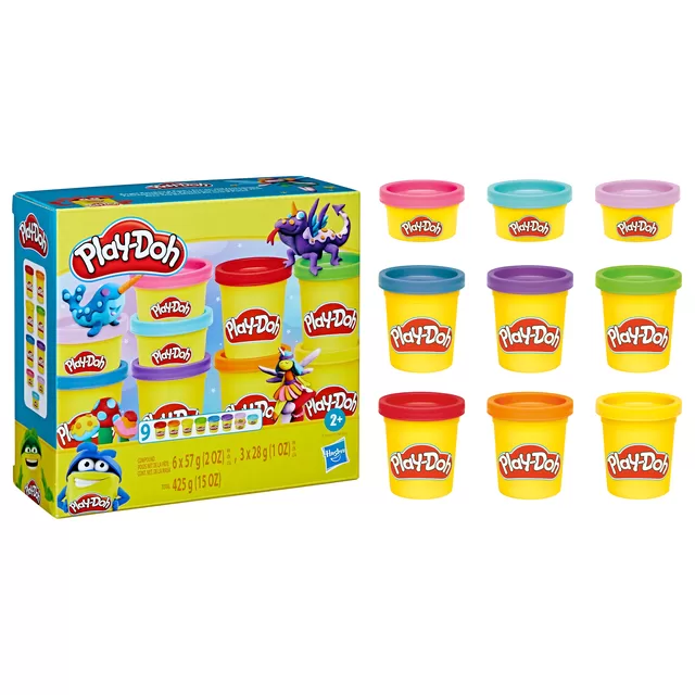 PLAY-DOH Plastilino rinkinys, 9 vnt. &ndash; nuotrauka 2