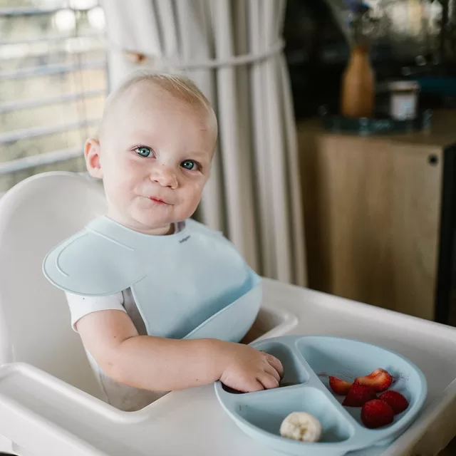 BabyOno seilinukas silikoninis užsegamas mėlynas 1639/01 &ndash; nuotrauka 4