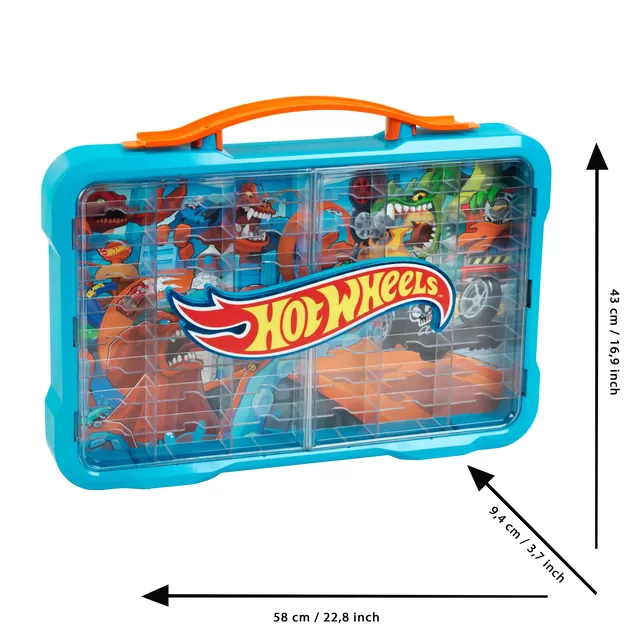 KLEIN HOT WHEELS Kolekcijų vitrina su ap&scaron;vietimu &ndash; nuotrauka 2