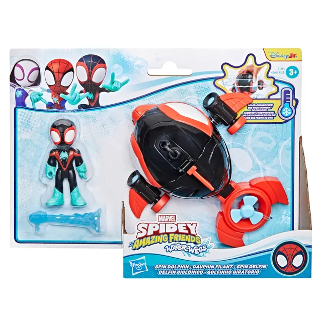 SPIDER-MAN SPIDEY AND HIS AMAZING FRIENDS Vandens transporto priemonė su figūrėle &ndash; nuotrauka 2