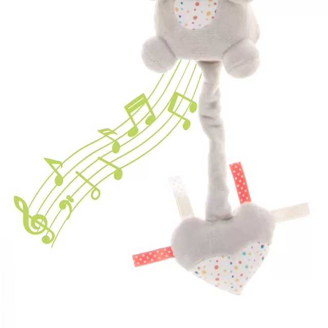 4Baby muzikinis žaislas vežimėliui, ki&scaron;kis, R01 &ndash; nuotrauka 3