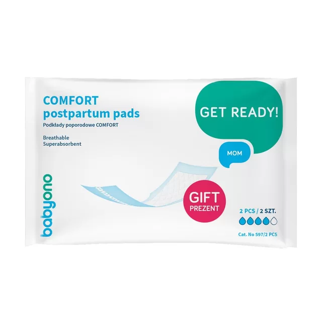 BabyOno Įklotai po gimdymo Comfort, 10 vnt., 597 &ndash; nuotrauka 2