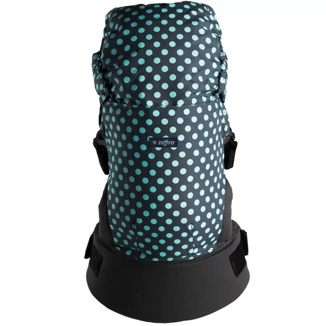 Zaffiro Zaffiro ne&scaron;ioklė ergonominė, pilkas, mėtiniai ta&scaron;kiukai, Care &ndash; nuotrauka 2