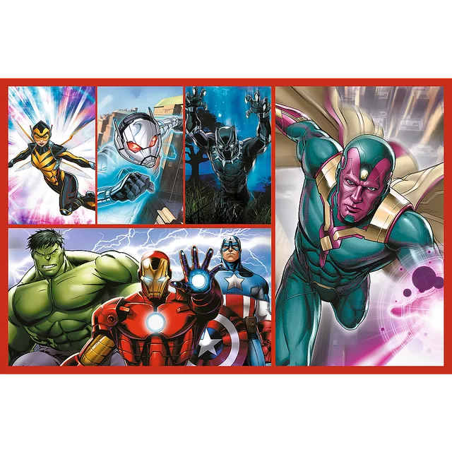 TREFL AVENGERS Dėlionių rinkinys, 2 x 70 det. &ndash; nuotrauka 3
